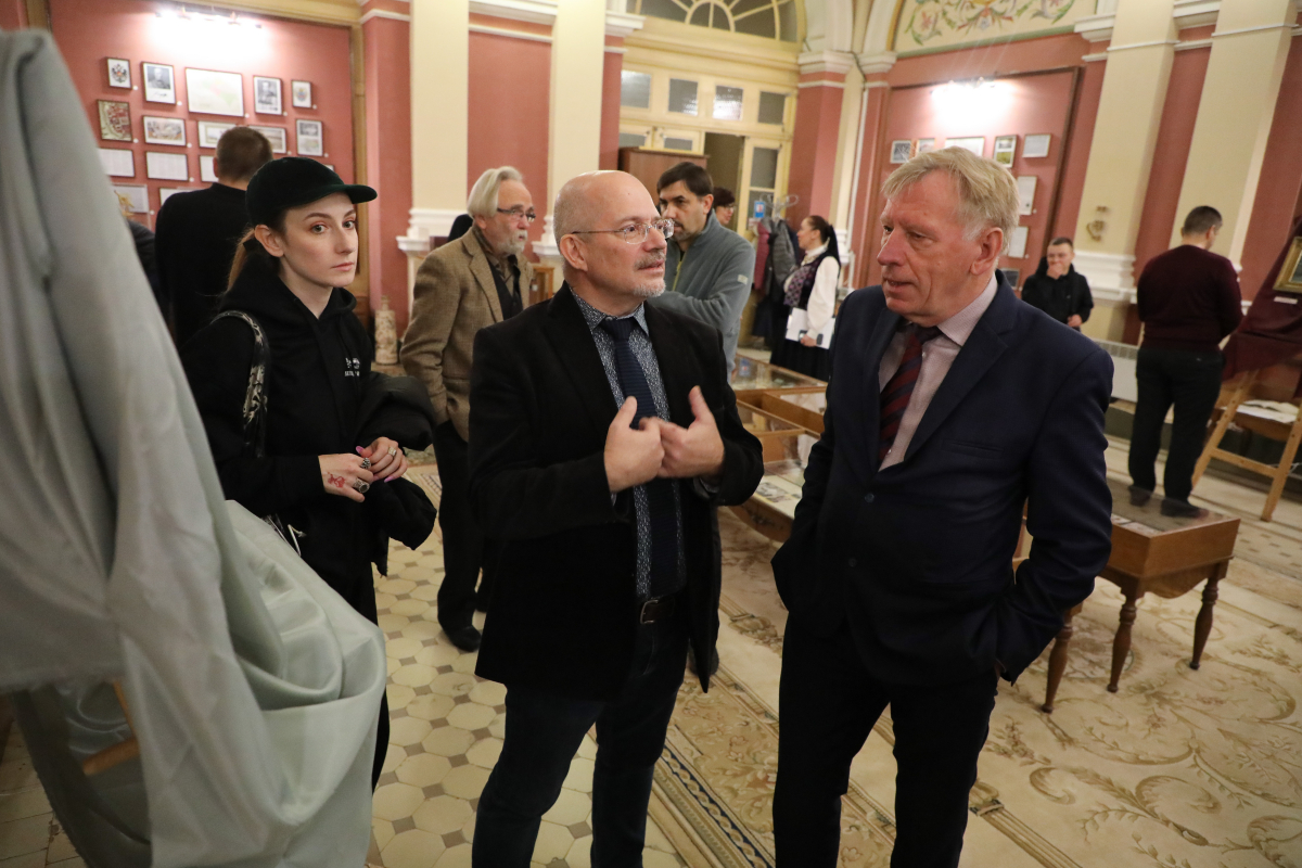 Фото з виставки у Львівській політехніці