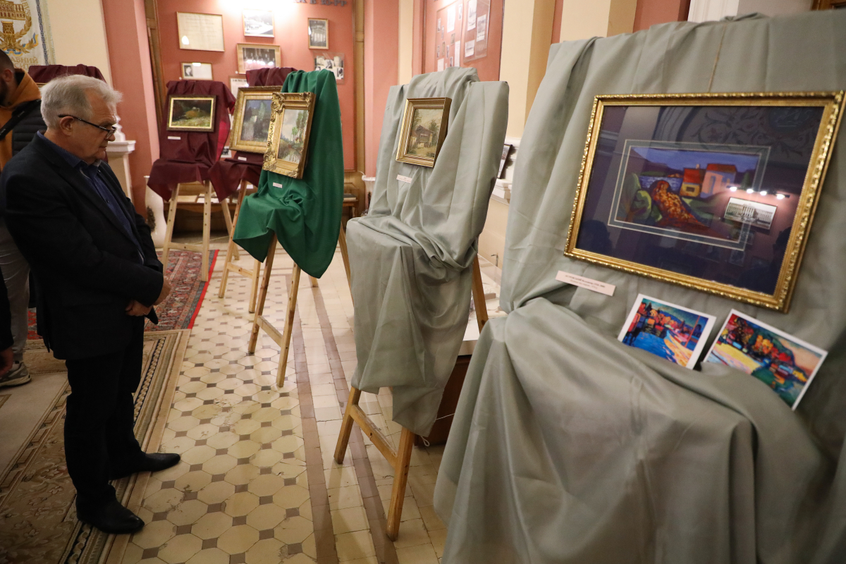 Фото з виставки у Львівській політехніці