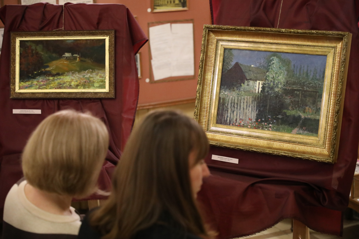 Фото з виставки у Львівській політехніці