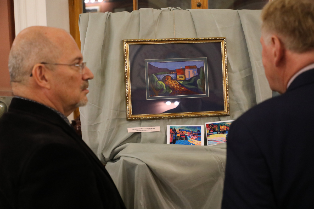 Фото з виставки у Львівській політехніці