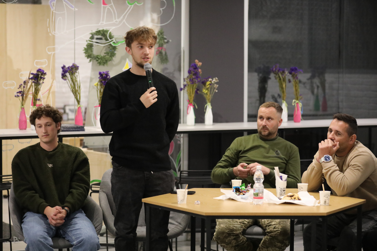 Фото із заходу у Львівській політехніці