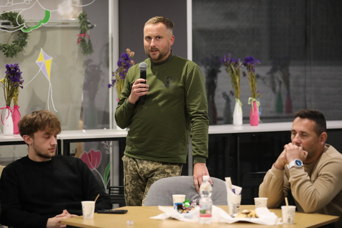 Фото із заходу у Львівській політехніці