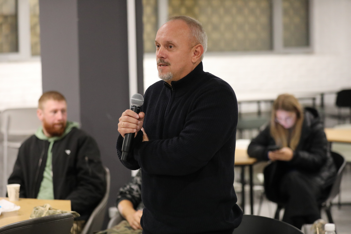 Фото із заходу у Львівській політехніці