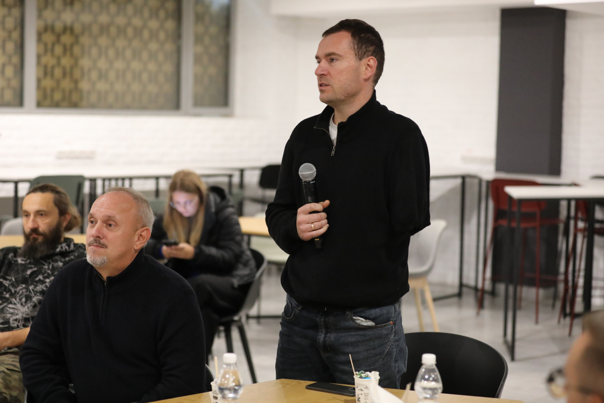 Фото із заходу у Львівській політехніці