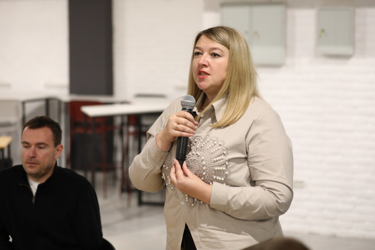 Фото із заходу у Львівській політехніці