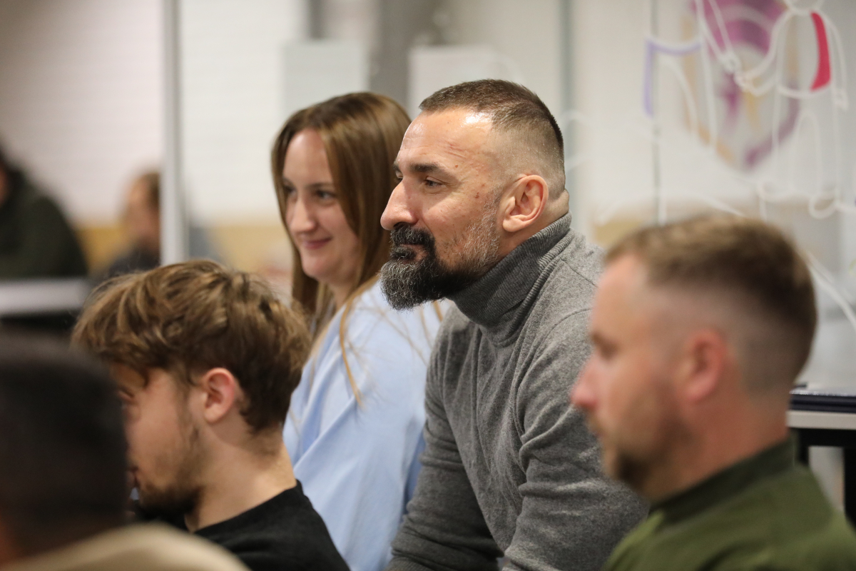 Фото із заходу у Львівській політехніці