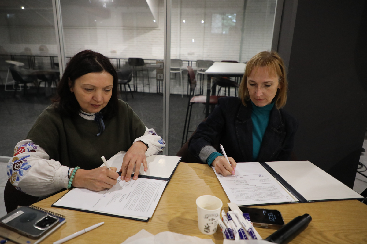 Фото із заходу у Львівській політехніці