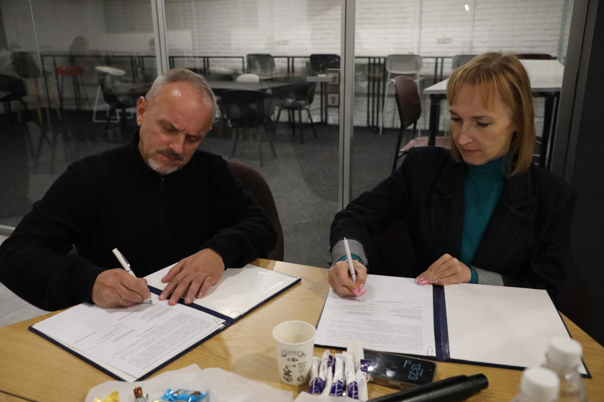 Фото із заходу у Львівській політехніці