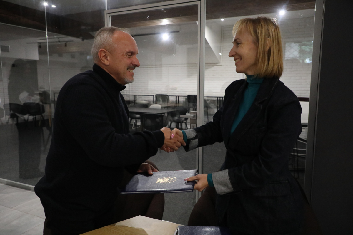 Фото із заходу у Львівській політехніці