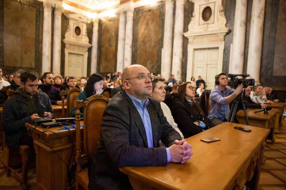 Фото із заходу у Львівській політехніці
