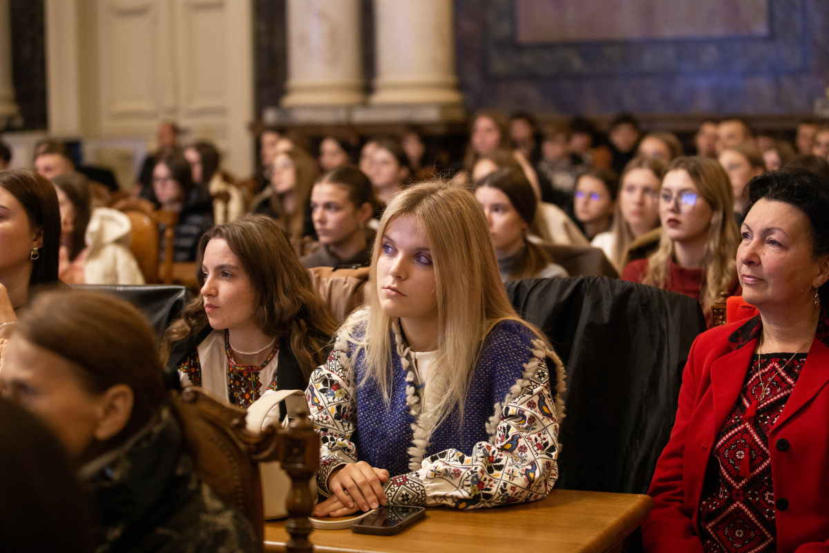 Фото із заходу у Львівській політехніці