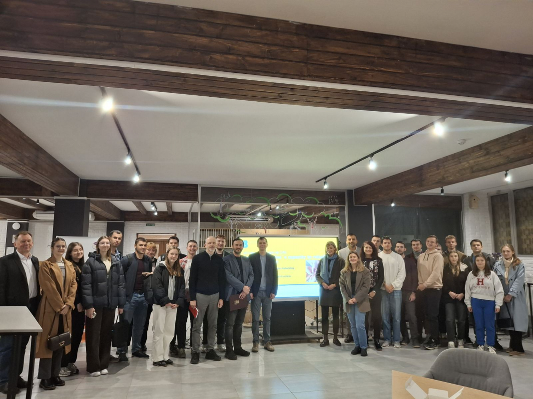 Фото із зустрічі у Львівській політехніці