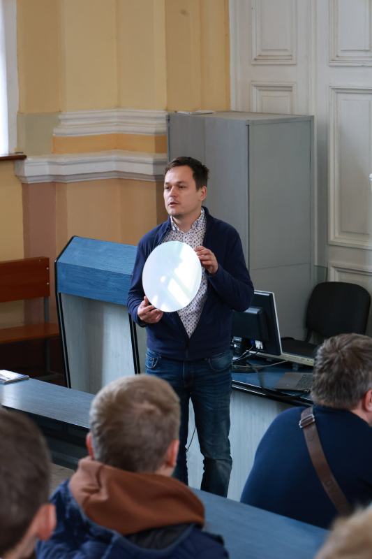 Фото із зустрічі у Львівській політехніці