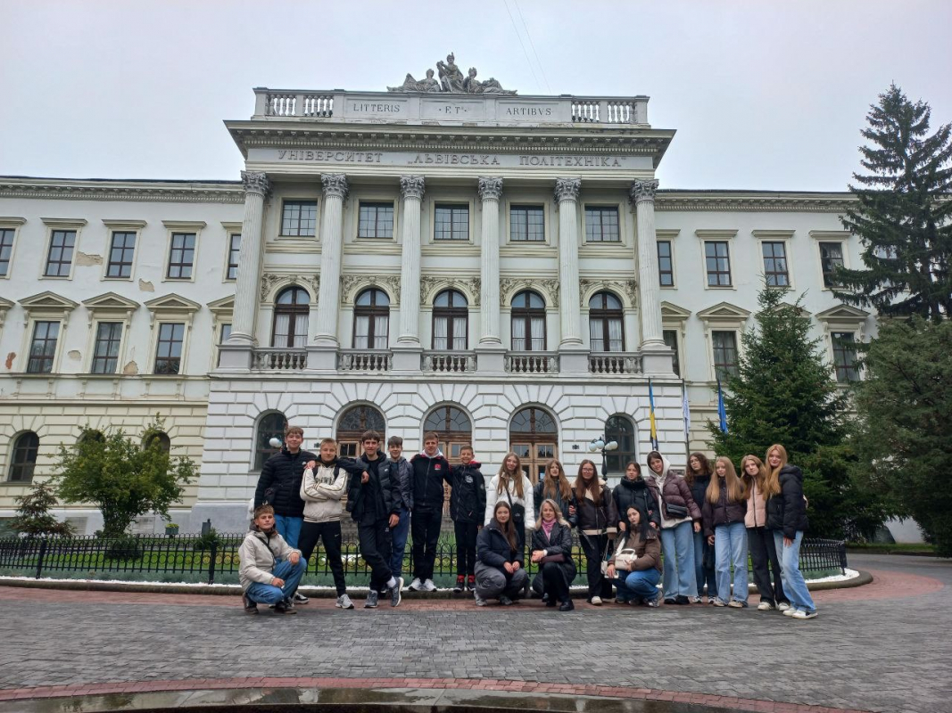 Фото з відвідин Львівської політехніки