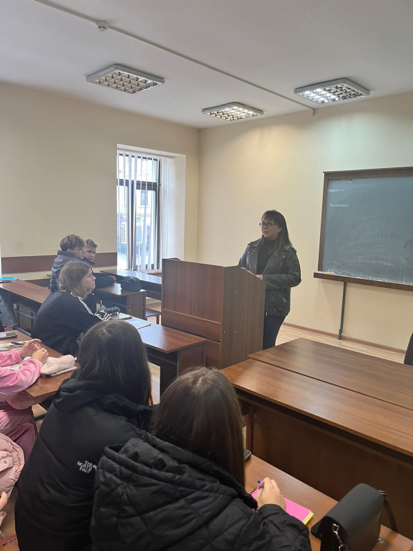 Фото із зустрічі на кафедрі ЖЗМК