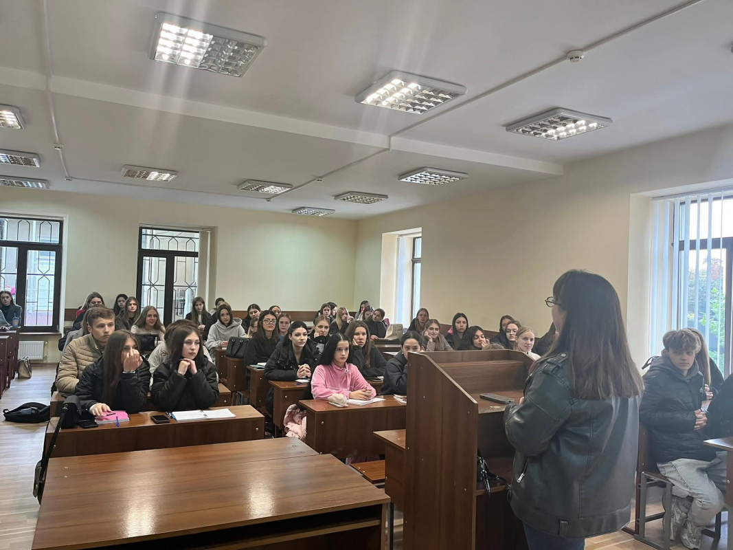 Фото із зустрічі на кафедрі ЖЗМК