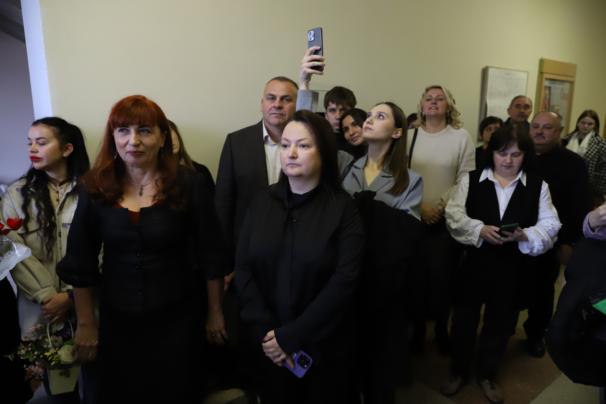 Фото з відкриття аудиторії