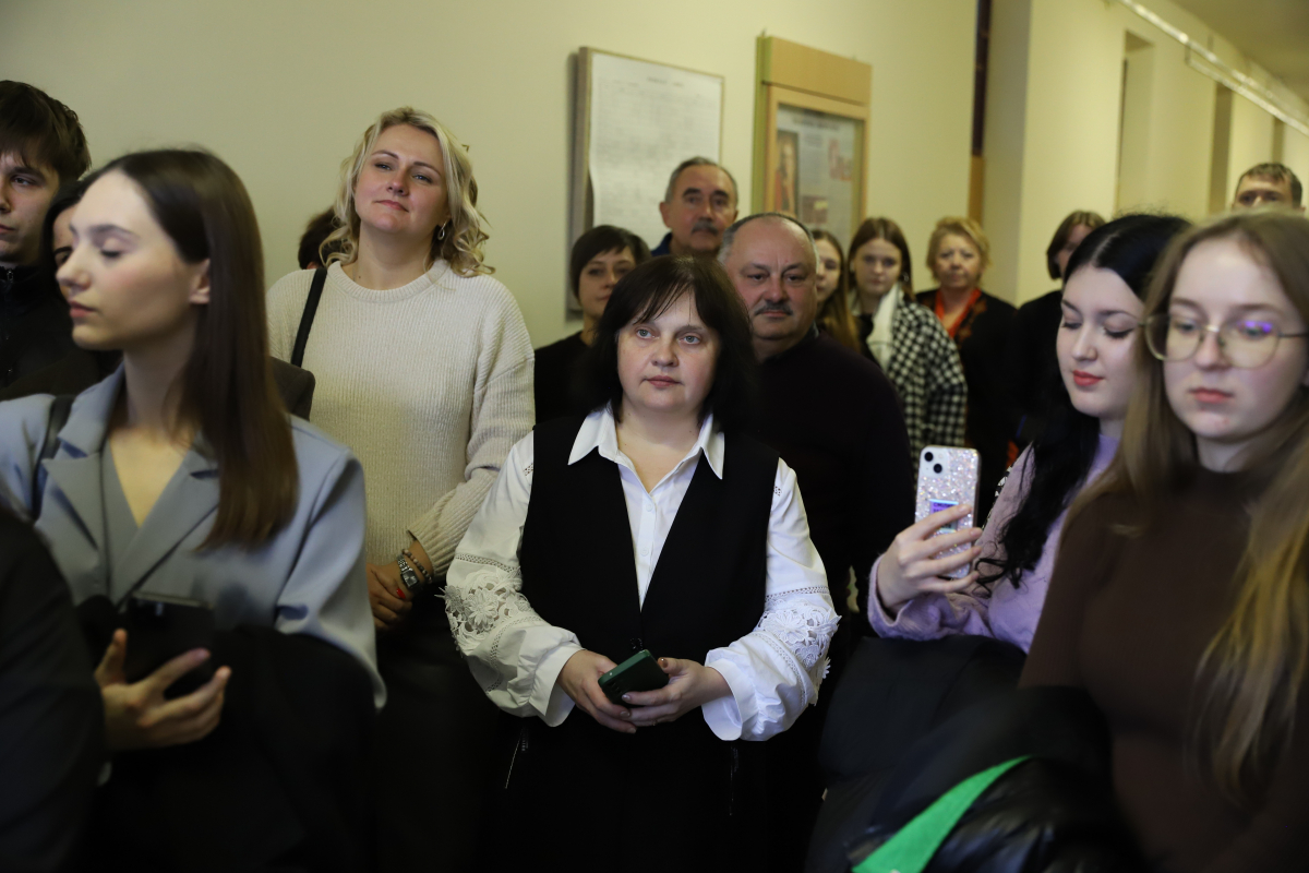 Фото з відкриття аудиторії