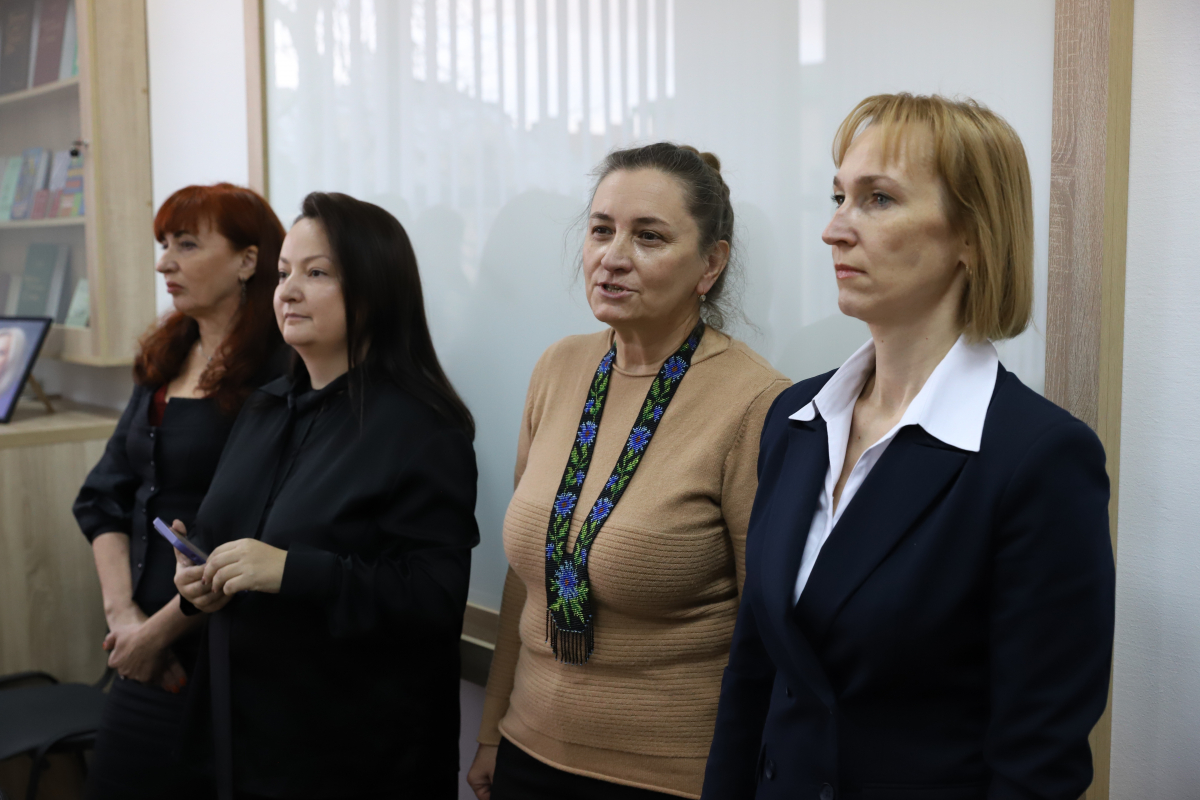 Фото з відкриття аудиторії