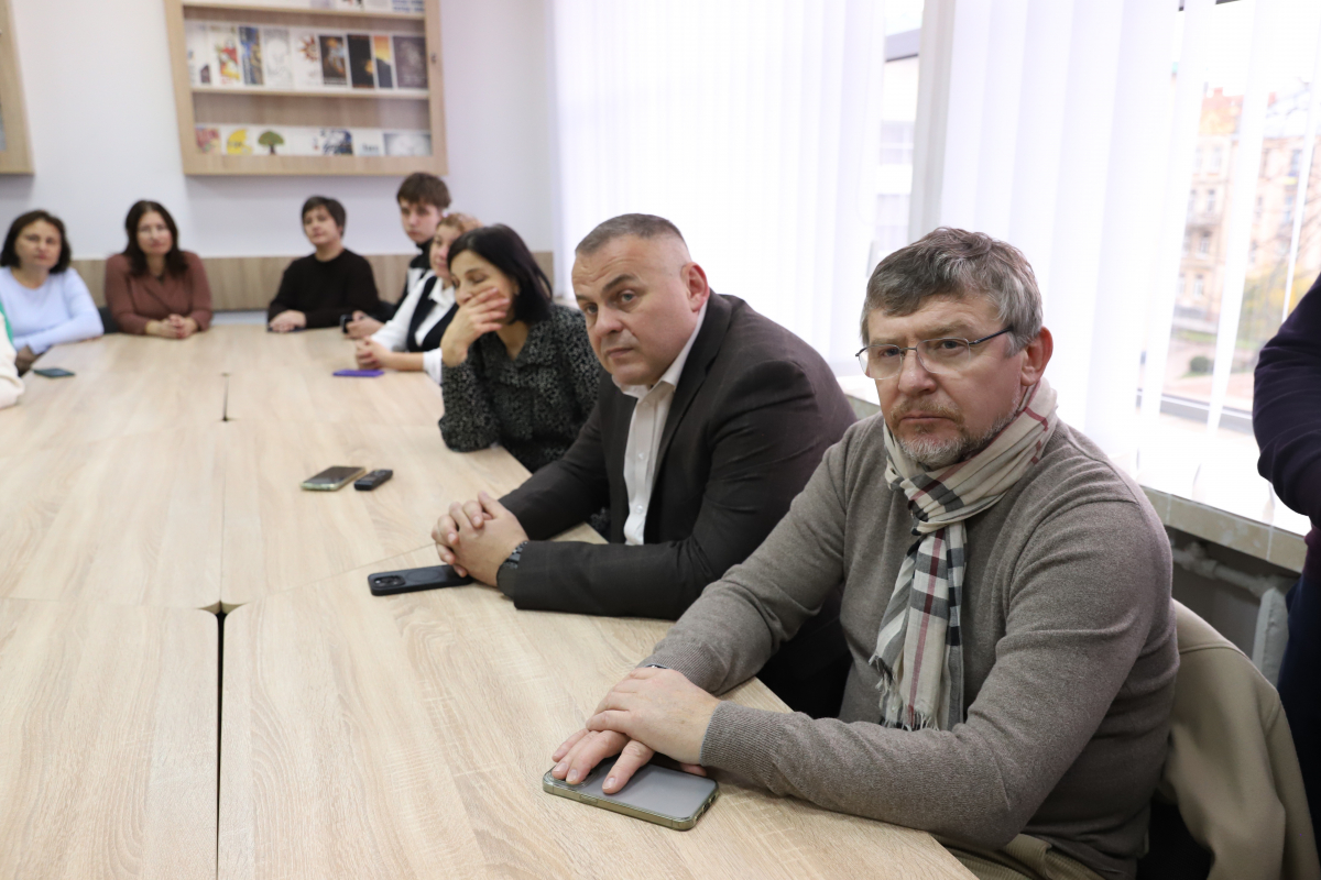 Фото з відкриття аудиторії