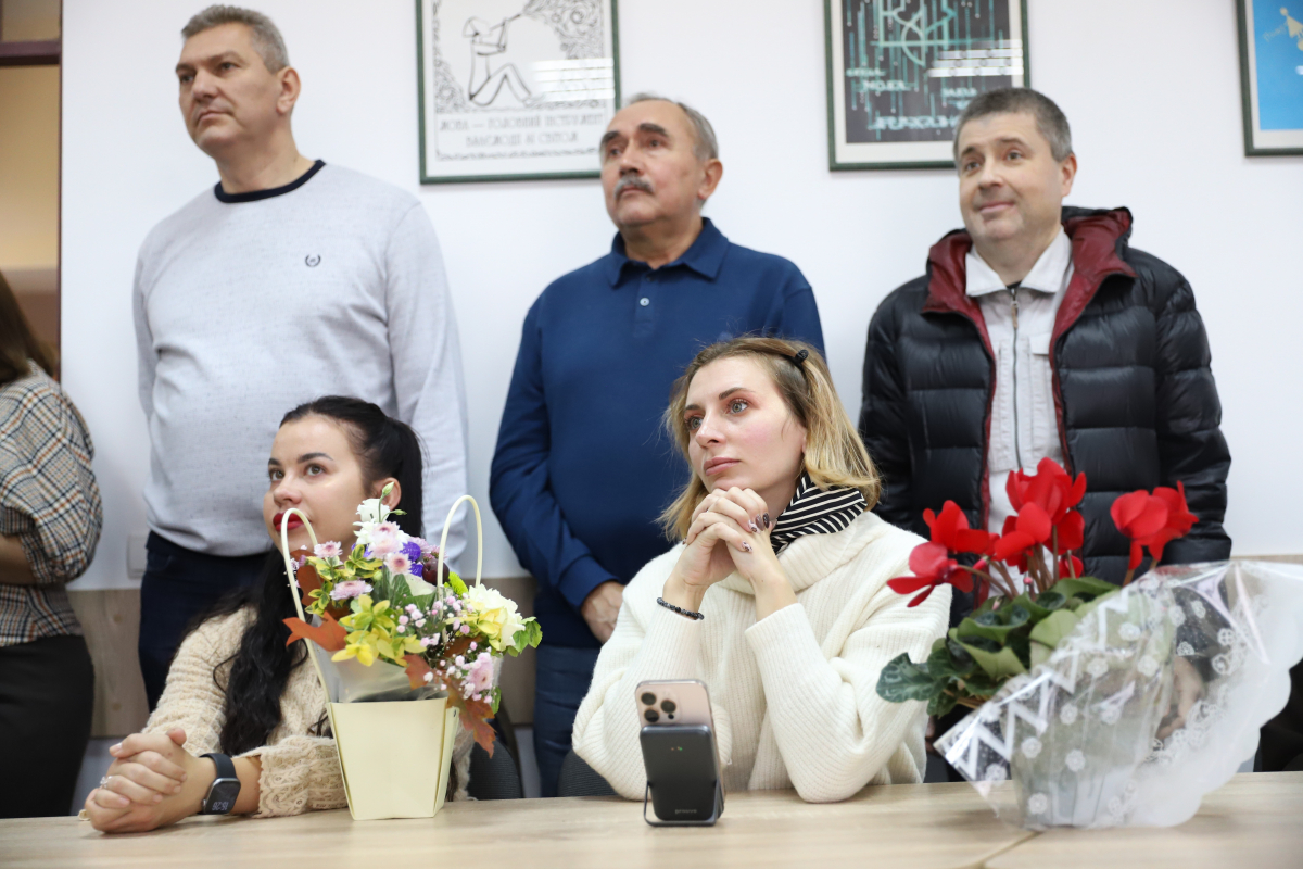 Фото з відкриття аудиторії