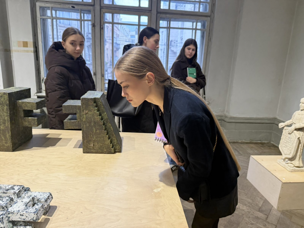 Фото з виставки у Львівській політехніці