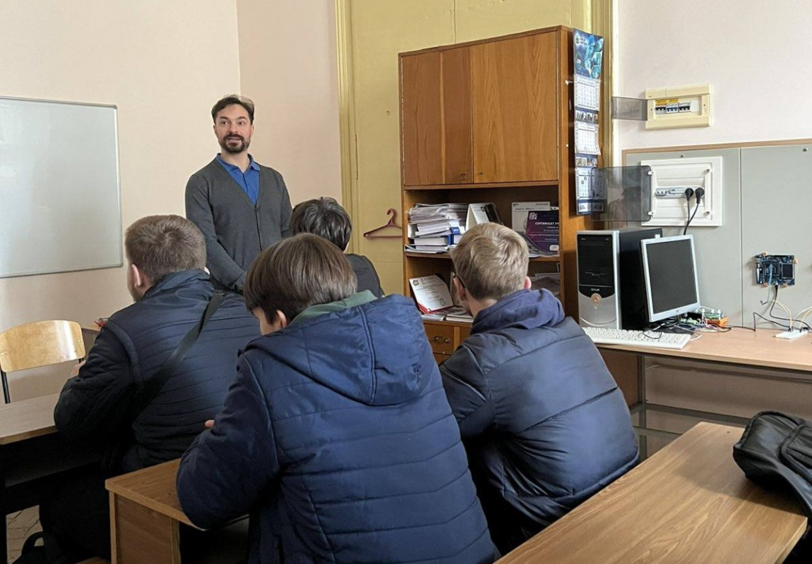 Фото з відвідин Львівської політехніки