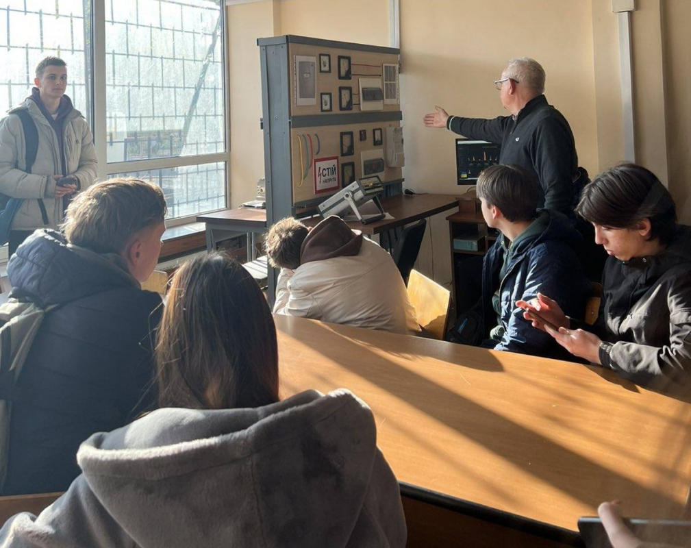 Фото з відвідин Львівської політехніки