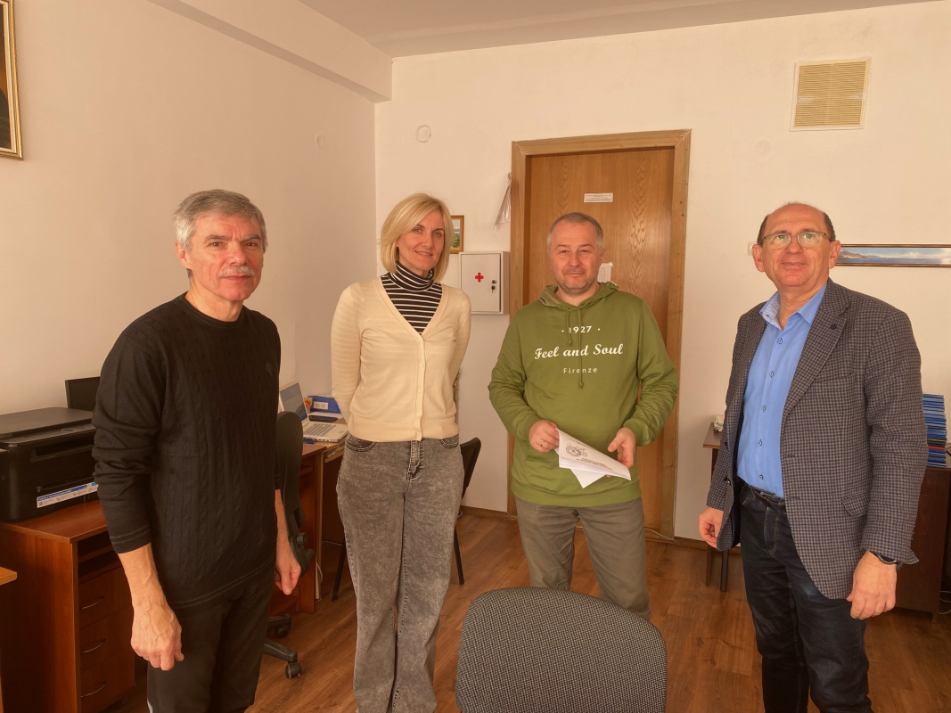 Фото із зустрічі на кафедрі МТ