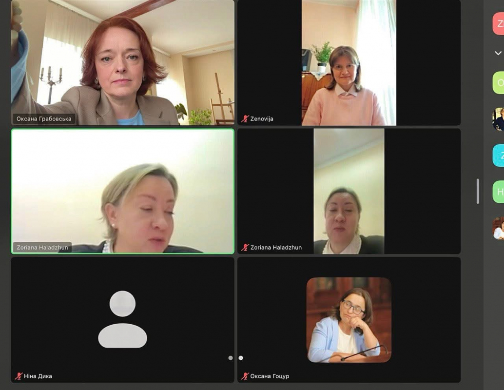 Скріншот з онлайн-семінару