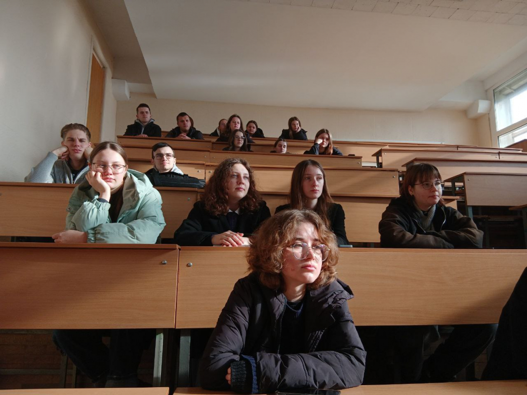 Фото із зустрічі на кафедрі МТ