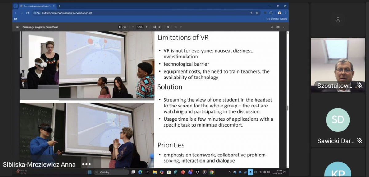 Скріншот з онлайн-семінару