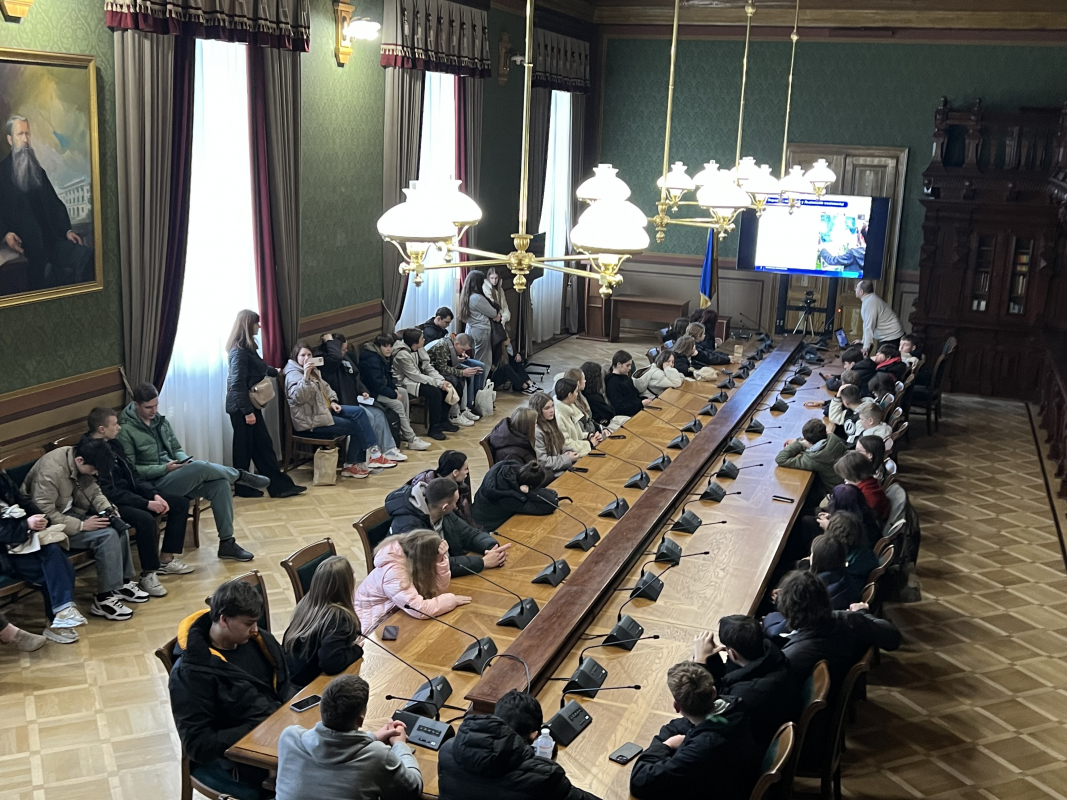 Фото з відвідин Львівської політехніки