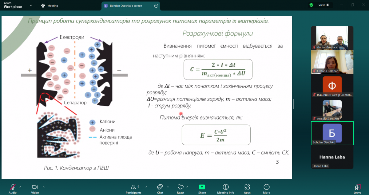 Скріншот з онлайн-конференції
