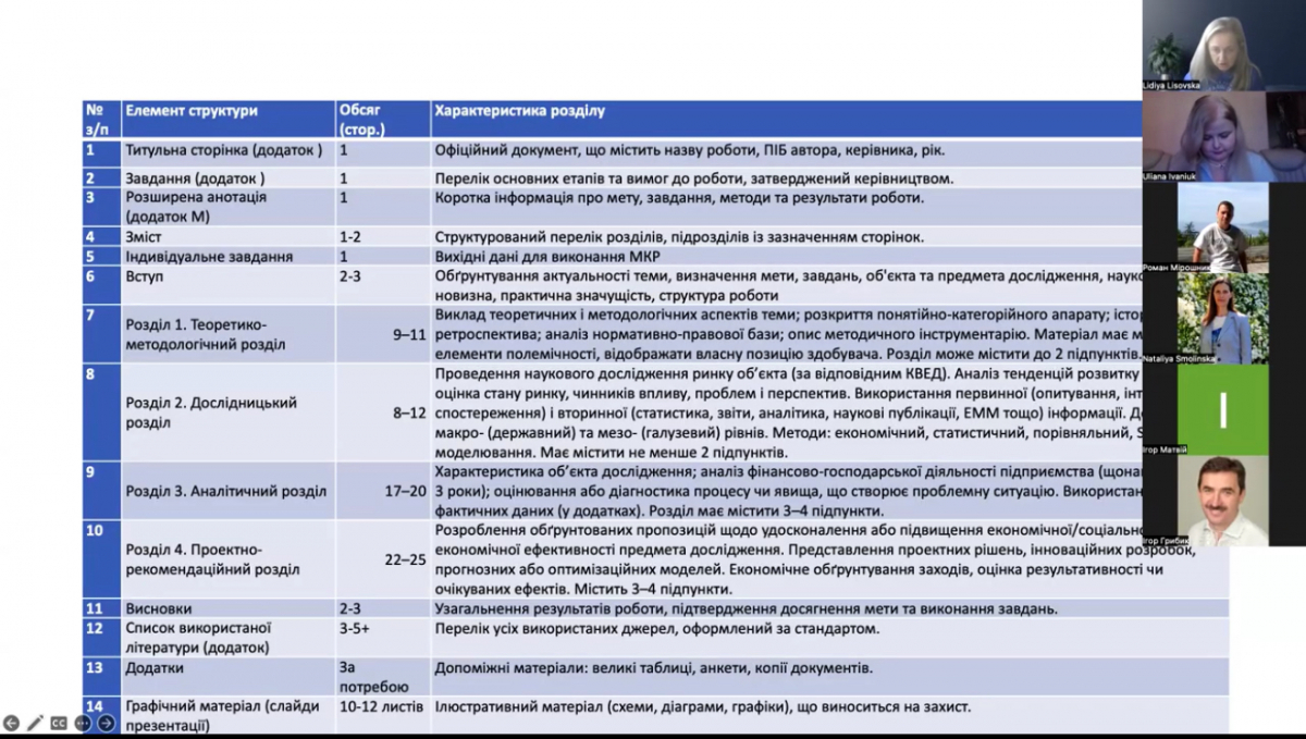 Скріншот з онлайн-семінару