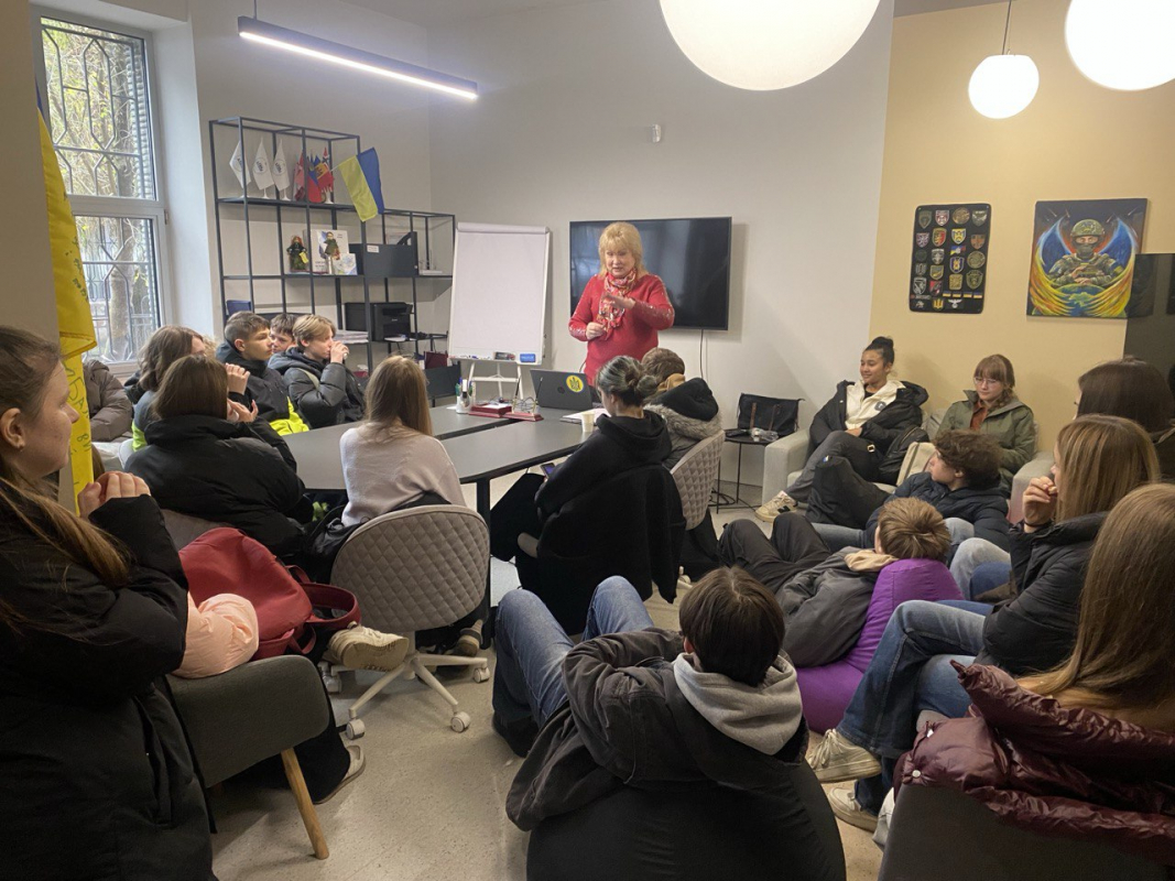 Фото з профорієнтаційного заходу