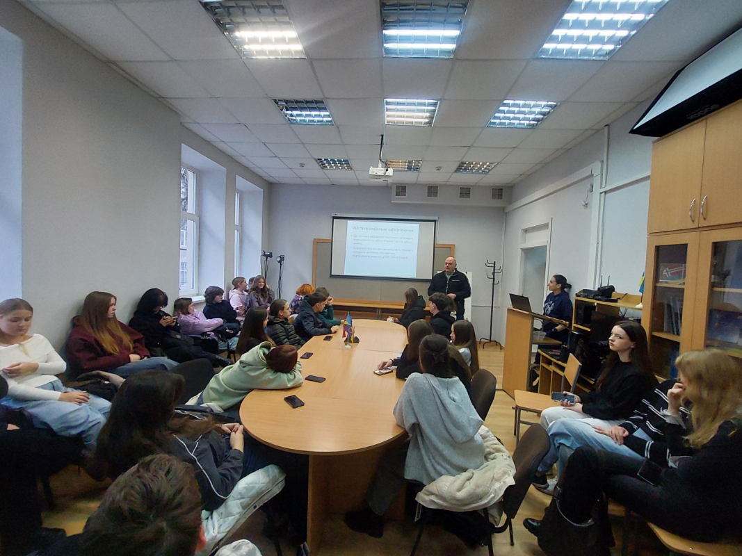 Фото з профорієнтаційного заходу