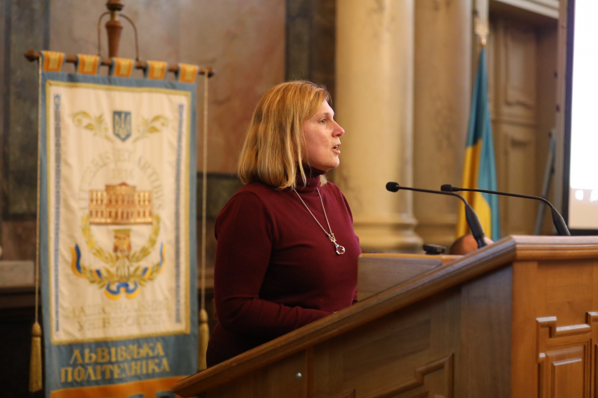 Фото із заходу у Львівській політехніці