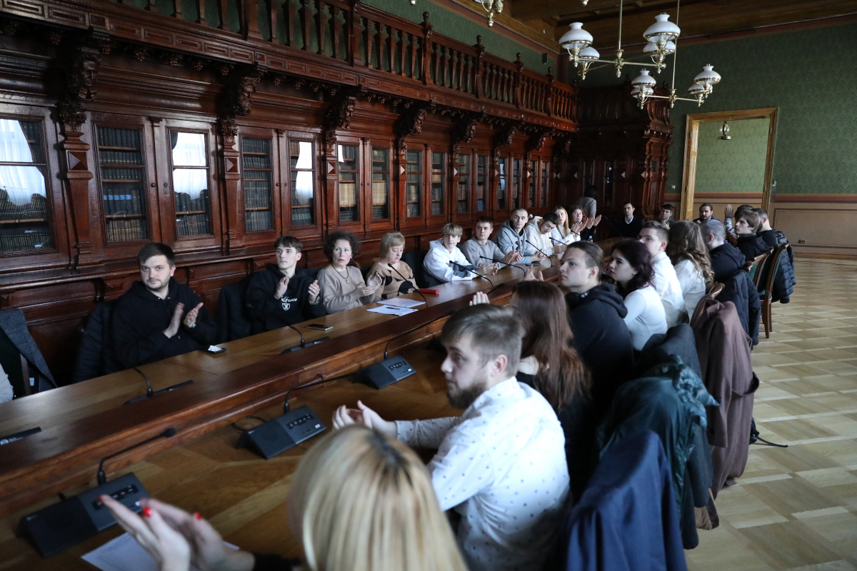 Фото із заходу у Львівській політехніці