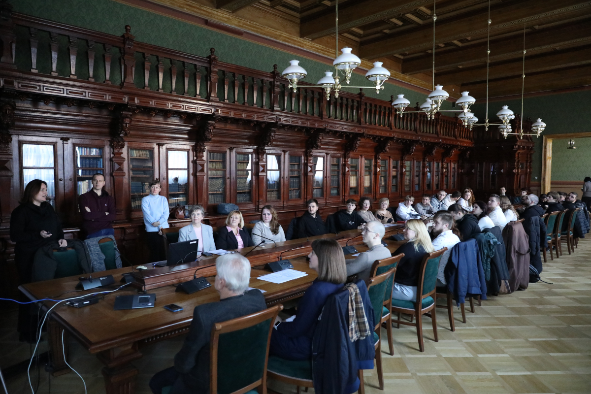 Фото із заходу у Львівській політехніці