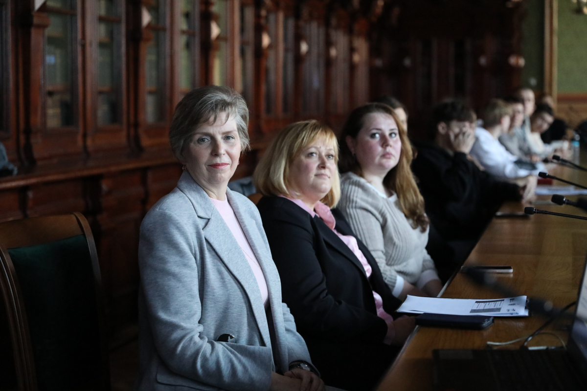 Фото із заходу у Львівській політехніці