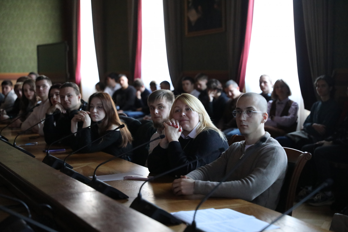 Фото із заходу у Львівській політехніці