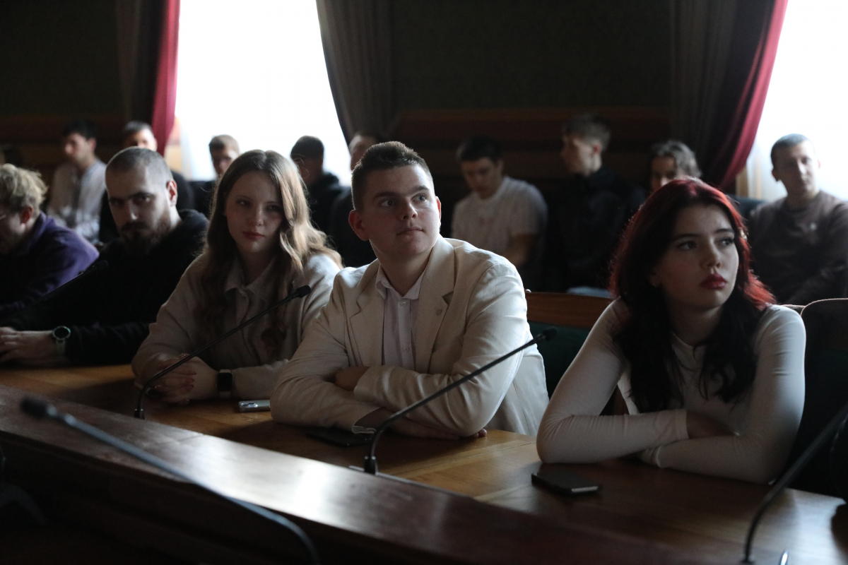 Фото із заходу у Львівській політехніці