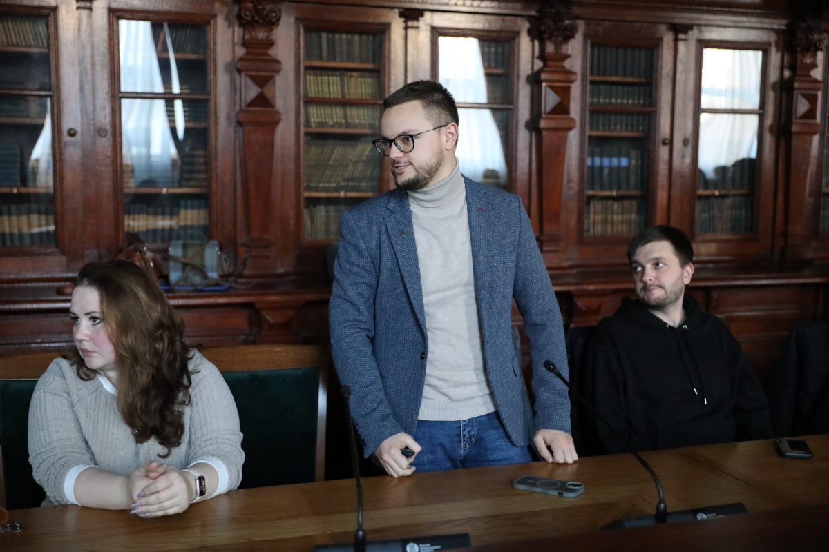 Фото із заходу у Львівській політехніці