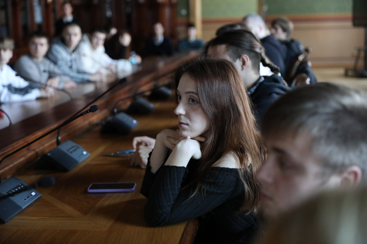 Фото із заходу у Львівській політехніці