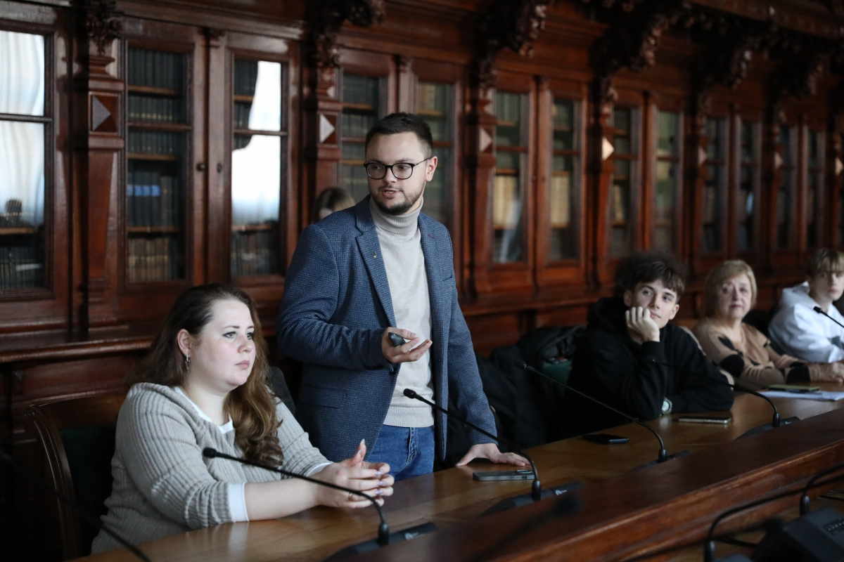 Фото із заходу у Львівській політехніці