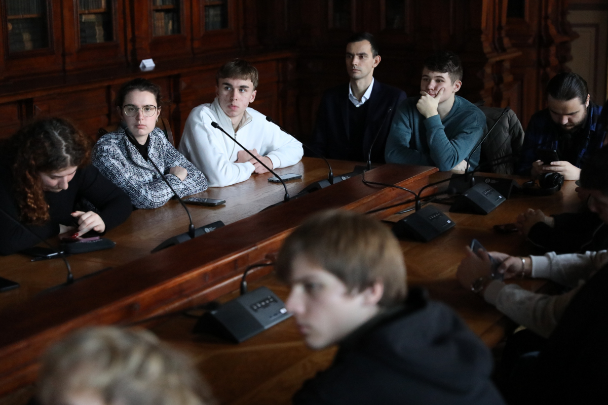 Фото із заходу у Львівській політехніці