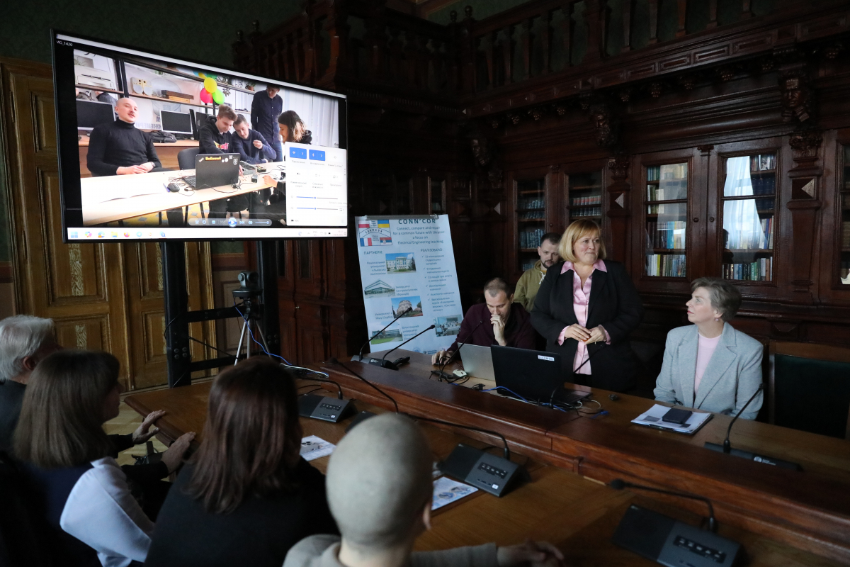 Фото із заходу у Львівській політехніці