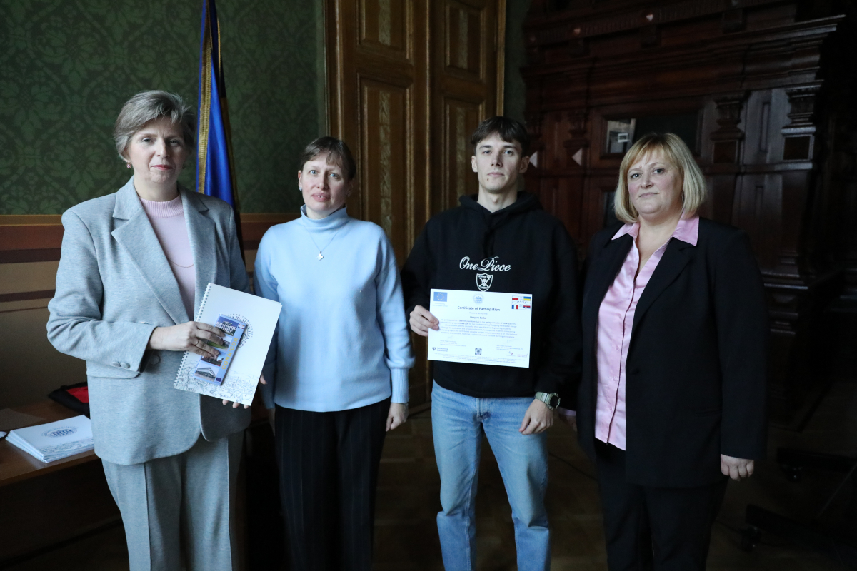 Фото із заходу у Львівській політехніці