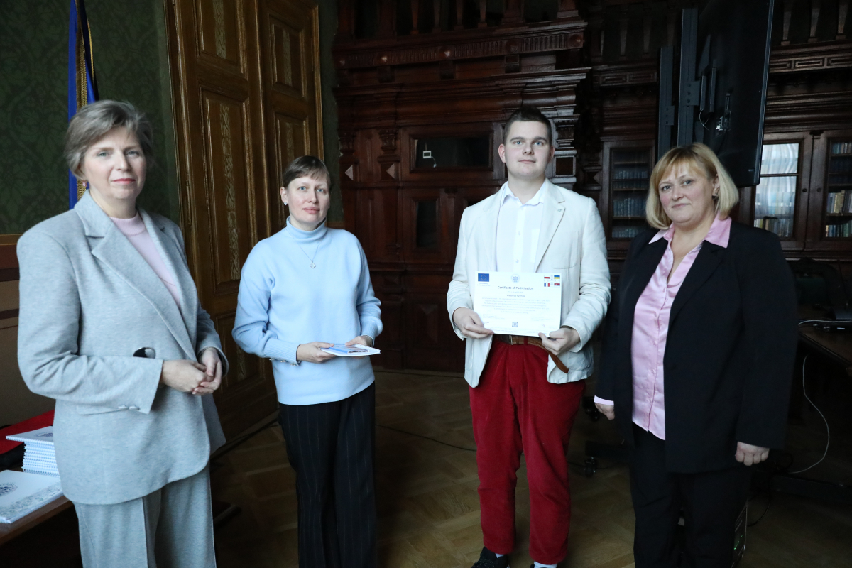 Фото із заходу у Львівській політехніці